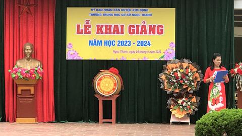 PHÓNG SỰ ẢNH LỄ KHAI GIẢNG NĂM HỌC MỚI 2023-2024